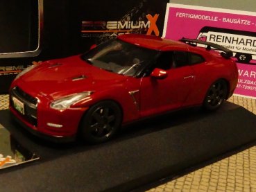 1/43 Ixo Premium X Nissan GT-R Black Edition 2014 rotmetallic PRD517J