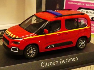 1/43 Norev Citroen Berlingo 2020 Pompiers Feuerwehr 155764