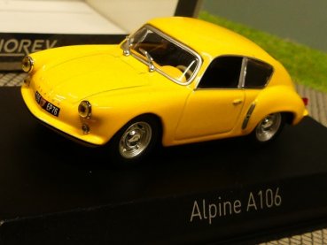 1/43 Norev Alpine Renault A106 1956 gelb 517822