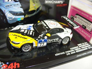 1/43 Minichamps BMW Z4 GT3 Schubert Motorsport 24h ADAC Nürburgring #77 437102077