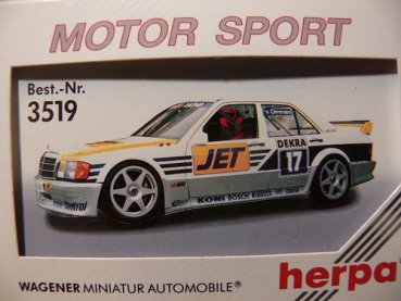 1/87 Herpa MS MB 190 E 2.5-16 ONS DTM #17 v. Ommen 3519