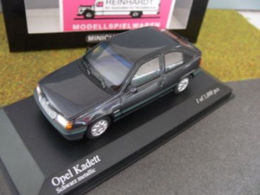 1/43 Minichamps Opel Kadett E 1989 schwarz metallic 400 045901