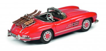 1/43 Schuco MB 300 SL Skiurlaub rot