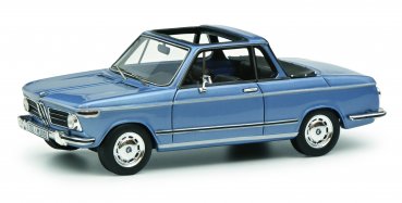 1/43 Schuco BMW 2002 Cabrio blau 450918100