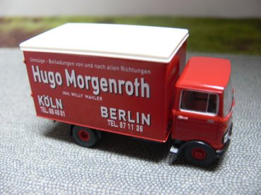 1/87 Brekina MB LP 608 Hugo Morgenroth Umzüge Köln Berlin 48526