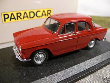 1/43 Paradcar Simca P 60 rot Handarbeitsmodell