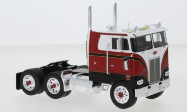 1/43 Ixo Peterbilt 352 Pacemaker 3-Achs Zugmaschine rot weiß TR0 97