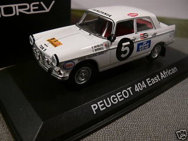 1/43 Norev Peugeot 404 East African Safari 474423