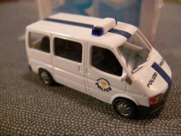 1/87 Rietze Ford Transit Bus Police Belgien 50722