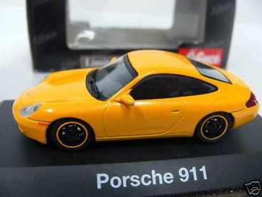 1/43 Schuco Porsche 911 Coupe gelb 04344