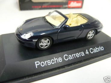 1/43 Schuco Porsche Carrera 4 Cabrio dunkelblau 04563 SONDERPREIS 19,99 €