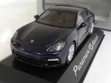 1/43 Herpa Porsche Panamera 4S diesel dunkelblau metallic WAP0207230G