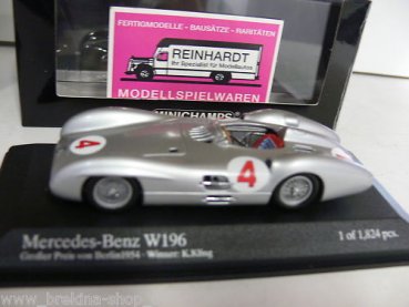 1/43 Minichamps MB W196 Großer Preis von Berlin '54 #4 432543004