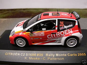 1/43 IXO Citroen C2 S1600 #35 Rally Monte Carlo 2005