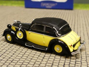 1/87 Ricko Horch 930 V Cabrio gelb/schwarz 38780