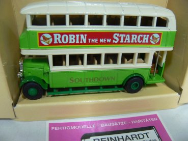 Yesteryear 1930 Leyland Titan TD1 Robin the new Starch Southdown Y-5