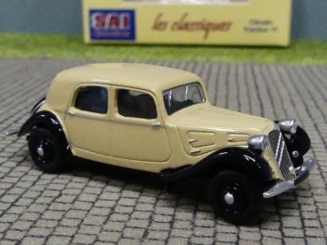 1/87 SAI Citroen Traction 11A 1935 beige schwarz 6161