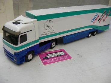 1/43 LBS MB Actros F1 Sauber 2002 112275 Verpackung mit Lagerspuren