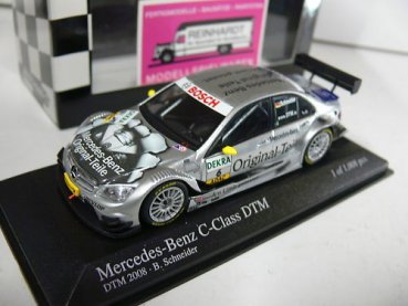 1/43 Minichamps MB C-Class DTM 2008 B. Schneider #6 400083806