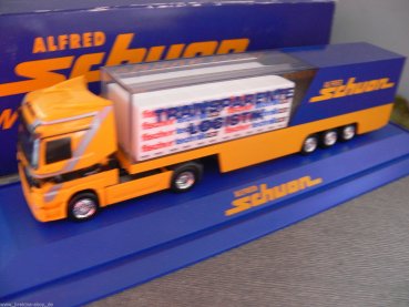 1/87 Herpa MB Actros Alfred Schuon SZ mit Beladung Pc