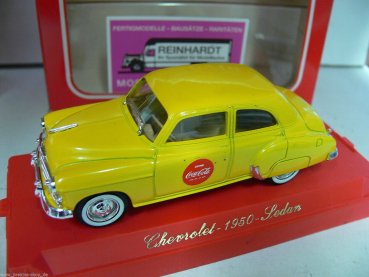 1/43 Solido 9602 Chevrolet Sedan 1950 COCA COLA (gelb)