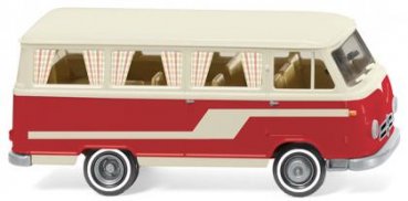 1/87 Wiking Borgward Campingbus B611 perlweiß rot 0270 45