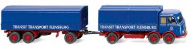 1/87 Wiking MB LP 333 Transit Transport Flensburg TTF Pritschen HZ 0429 02