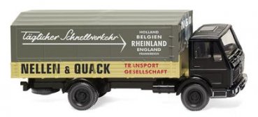 1/87 Wiking MB NG Nellen & Quack Pritschen LKW 0437 02