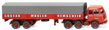 1/87 Wiking MB LPS333 Spedition Gustav Mäuler Pritschensattelzug 0488 04