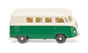 1/160 Wiking N-Spur VW T1 Bus grün/elfenbein 0932 04
