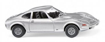 1/87 Wiking Opel GT silber metallic 0804 10