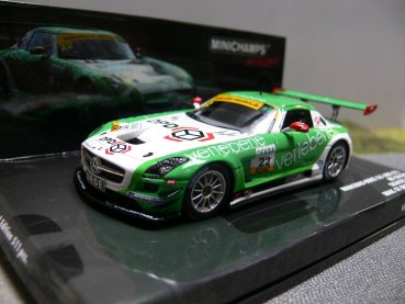 1/43 Minichamps MB SLS AMG GT3 MS Racing Sigacev/Stoll ADAC GT Masters 2011 437110302