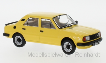 1/43 IXO Skoda 120L dunkelgelb 1983 CLC323N