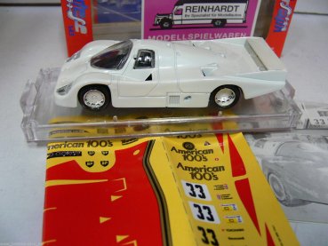 1/43 Vitesse Porsche 956 American 100's Le Mans 1985 weiß m. Decals SM29