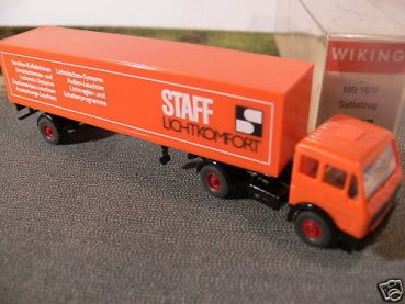 1/87 Wiking MB NG Staff Lichtkomfort Koffersattelzug 547 4