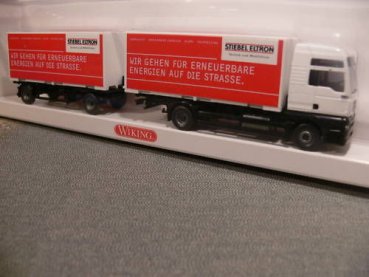 1/87 Wiking MAN TGA Stiebel Eltron Wechselkoffer-HZ 573 09