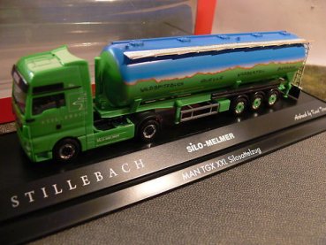 1/87 Herpa MAN TGX XXL Melmer Silo-Sattelzug 121330