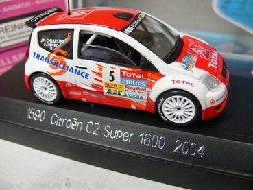 1/43 Solido 1590 Citroen C2 Super 1600 2004 #5