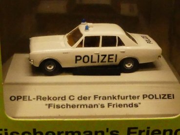 1/87 Brekina Opel Rekord C Polizei Frankfurt Fischermans Friends