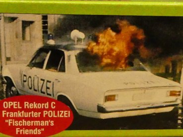 1/87 Brekina Opel Rekord C Polizei Frankfurt Fischermans Friends