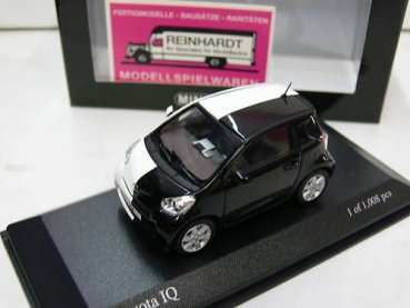 1/43 Minichamps Toyota IQ Geneva Car Show 2009 weiss/schwarz