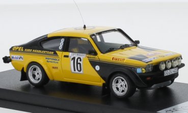 1/43 Trofeu Opel Kadett C GT/E Röhrl Berger Monte Carlo Rally 1976 1/250 pcs