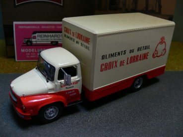 1/43 IXO Unic Saverne 1965 Croix de Lorraine Koffer-LKW