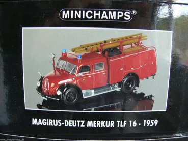 1/43 Minichamps Magirus-Deutz Merkur TLF 16 Feuerwehr Ulm 1959 439141070