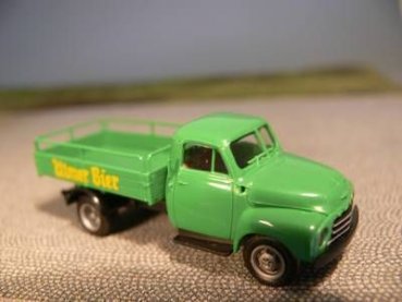 1/87 Brekina Opel Blitz Ulmer Bier Bierpritsche Sondermodell