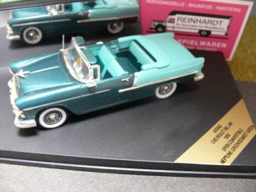 1/43 Vitesse Chevrolet Bel Air Cabrio 1955 Grün/Tuerkis AV094D