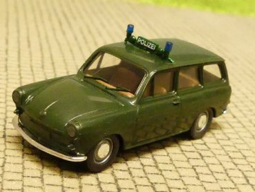 1/87 Brekina VW 1500 Variant Polizei dunkelgrün