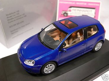 1/43 Schuco VW Golf 5 dunkelblau 3-türig