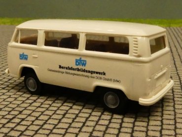 1/87 Brekina VW T2 bfw Berufsbildungswerk blau Bus