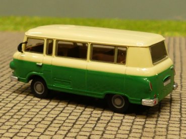 1/87 Brekina Barkas B 1000 Bus beige/grün 30038